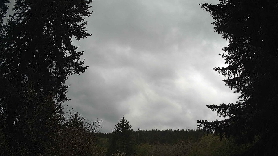 Pacific Northwest skyline timelapse frame from Apr 28th, 2026 at 11:45 AM