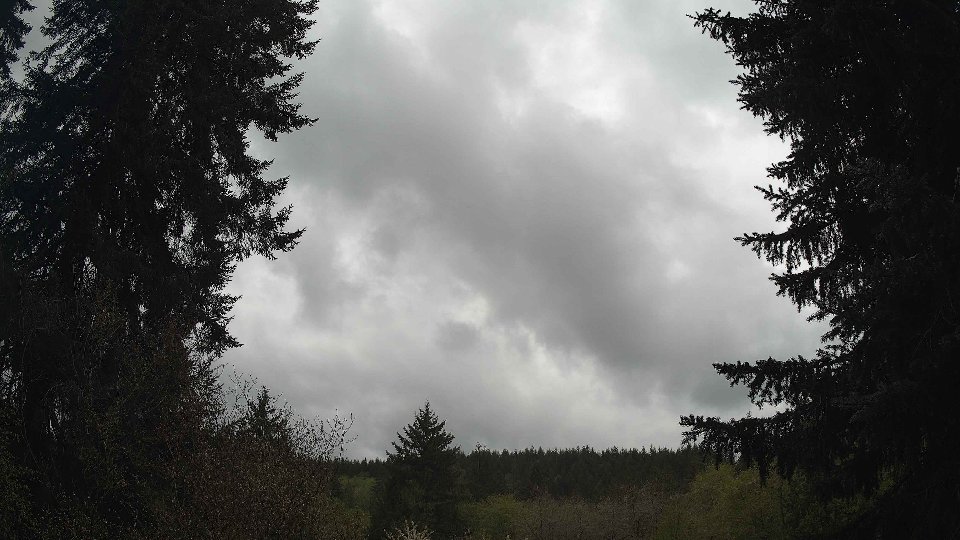 Pacific Northwest skyline timelapse frame from Apr 28th, 2026 at 12:00 PM