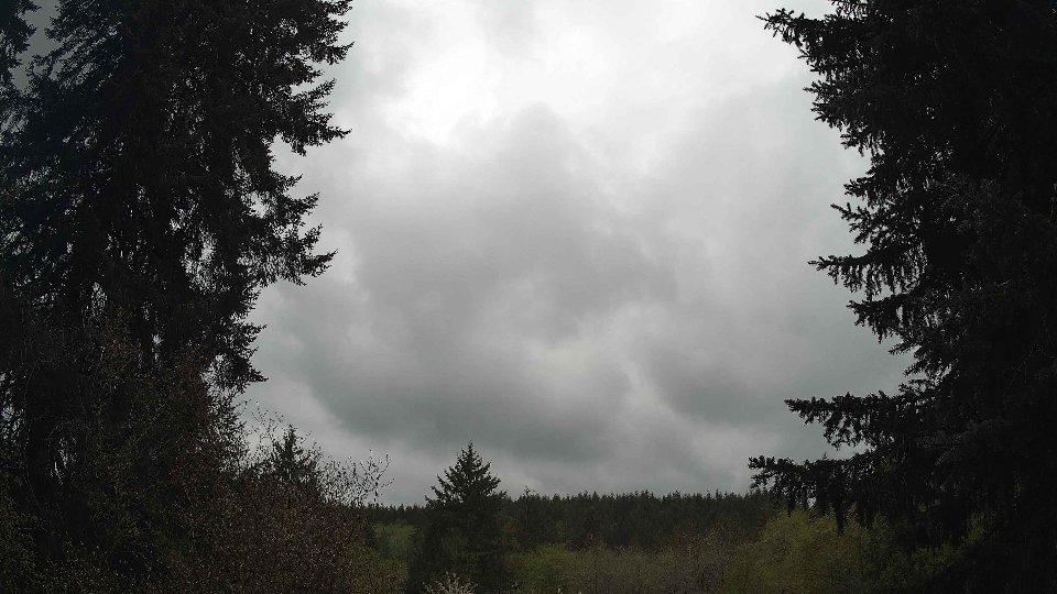 Pacific Northwest skyline timelapse frame from Apr 28th, 2026 at 12:15 PM