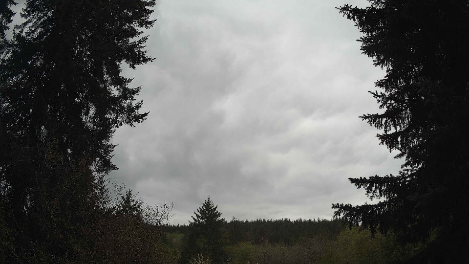 Pacific Northwest skyline timelapse frame from Apr 28th, 2026 at 12:30 PM