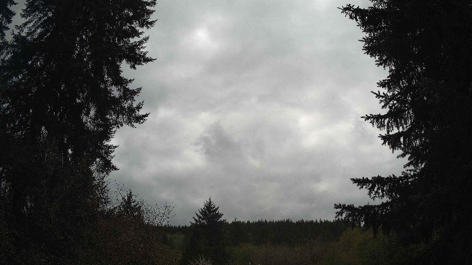 Pacific Northwest skyline timelapse frame from Apr 28th, 2026 at 1:00 PM