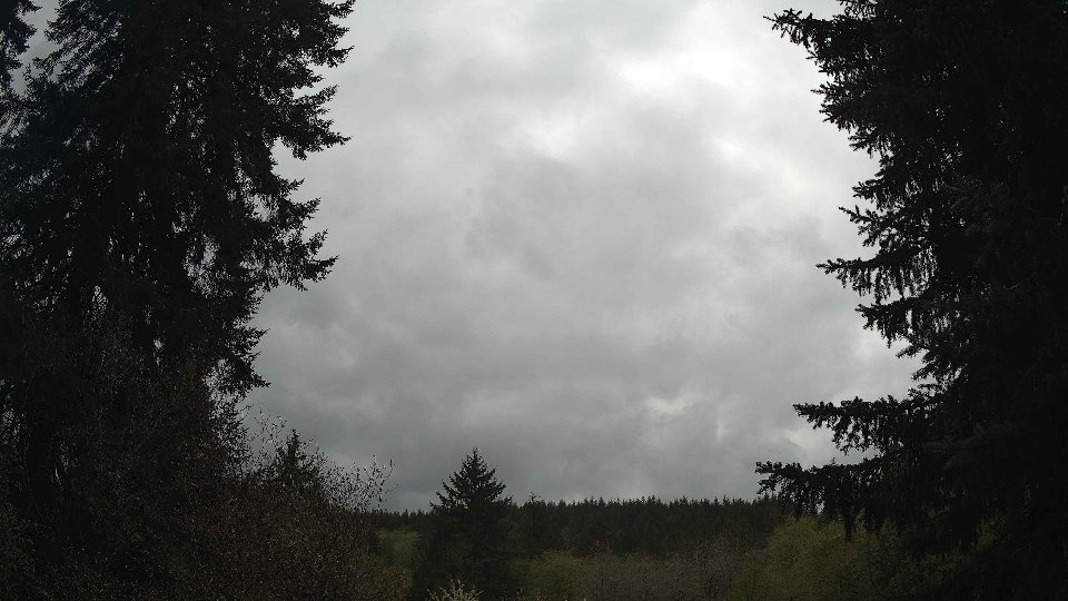 Pacific Northwest skyline timelapse frame from Apr 28th, 2026 at 1:15 PM