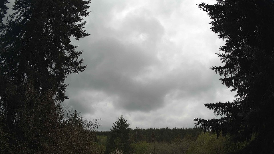 Pacific Northwest skyline timelapse frame from Apr 28th, 2026 at 2:15 PM