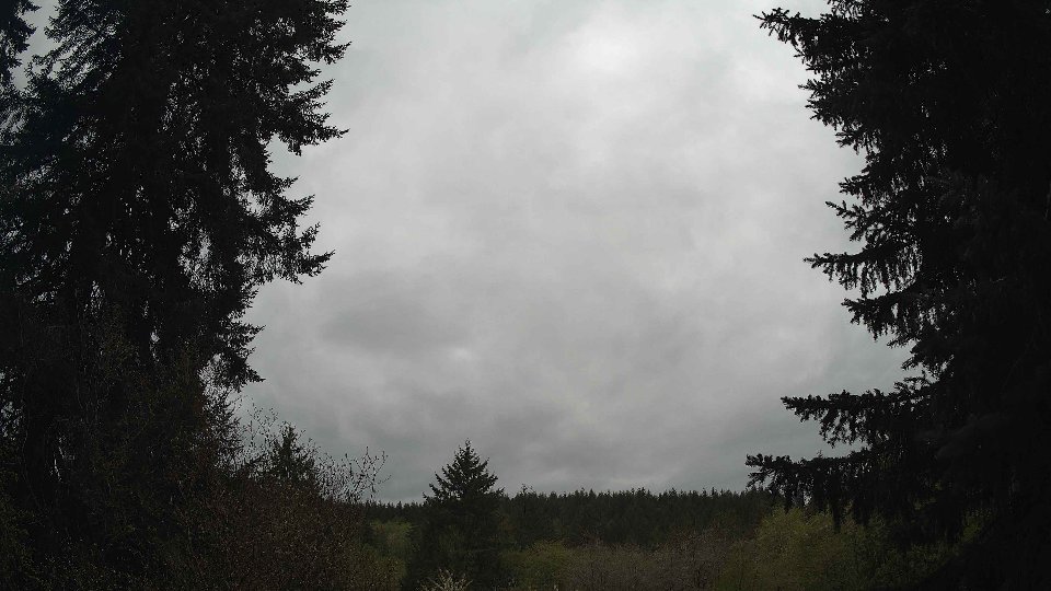 Pacific Northwest skyline timelapse frame from Apr 28th, 2026 at 4:15 PM