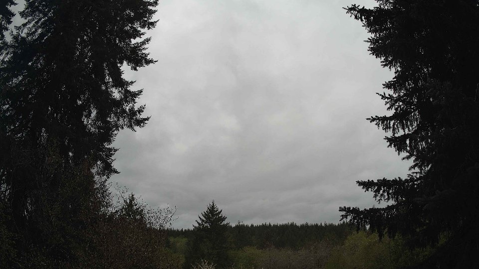 Pacific Northwest skyline timelapse frame from Apr 28th, 2026 at 4:30 PM