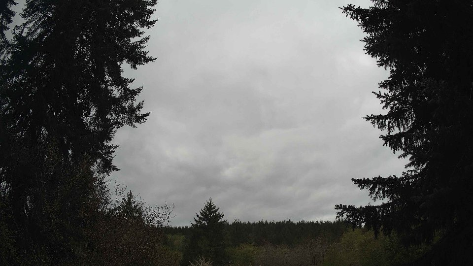 Pacific Northwest skyline timelapse frame from Apr 28th, 2026 at 4:45 PM