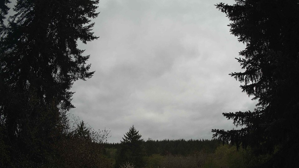 Pacific Northwest skyline timelapse frame from Apr 28th, 2026 at 5:00 PM