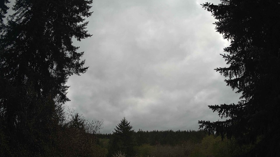 Pacific Northwest skyline timelapse frame from Apr 28th, 2026 at 5:45 PM