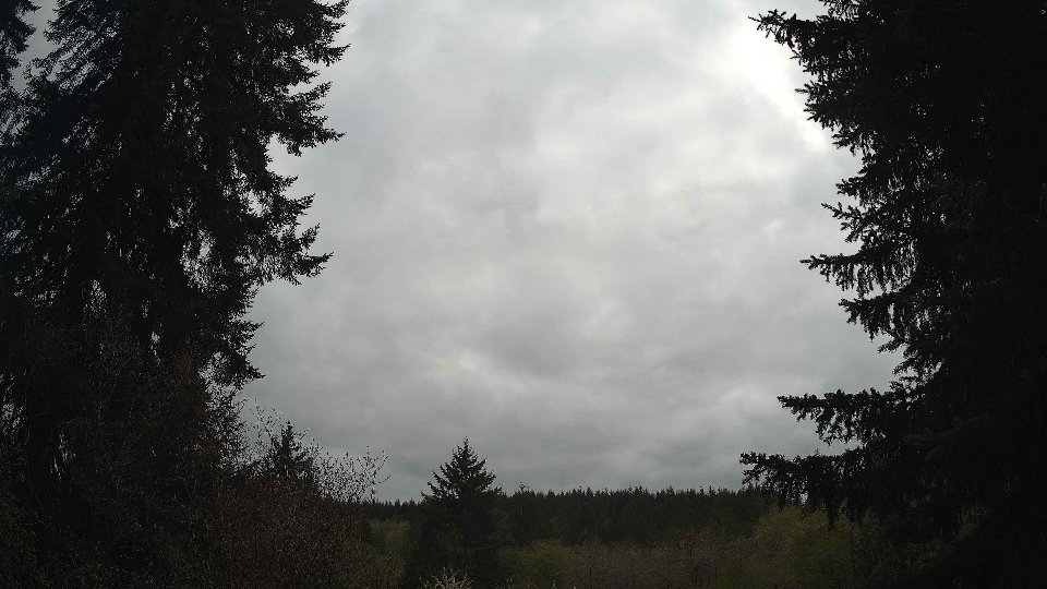 Pacific Northwest skyline timelapse frame from Apr 28th, 2026 at 6:00 PM