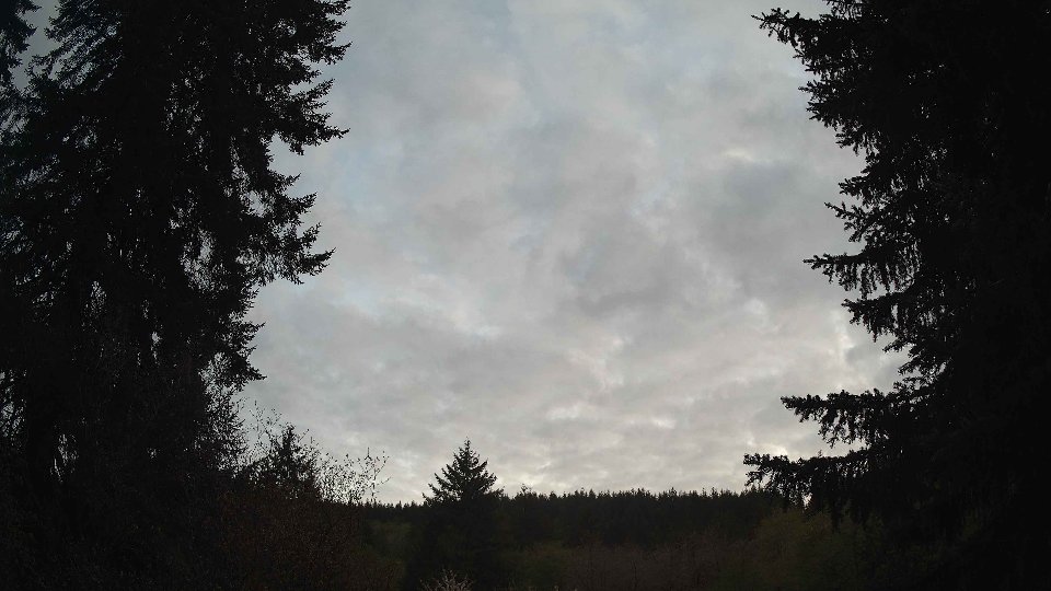 Pacific Northwest skyline timelapse frame from Apr 28th, 2026 at 8:15 PM