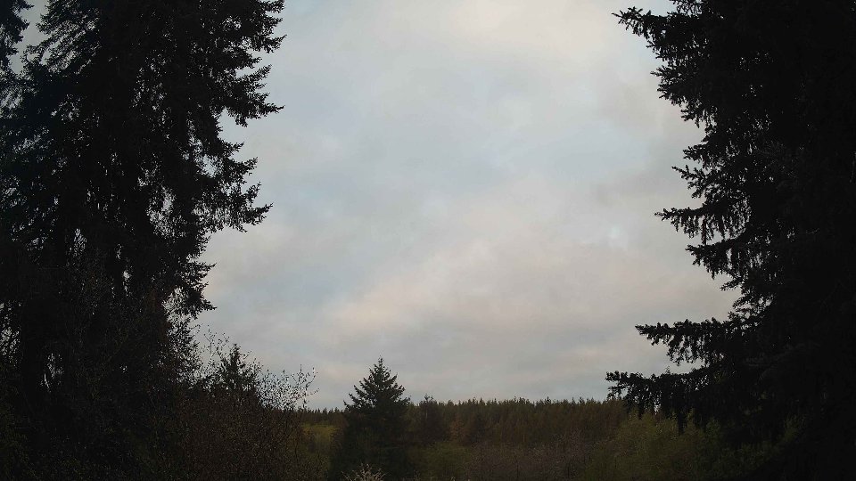 Pacific Northwest skyline timelapse frame from Apr 29th, 2026 at 6:30 AM