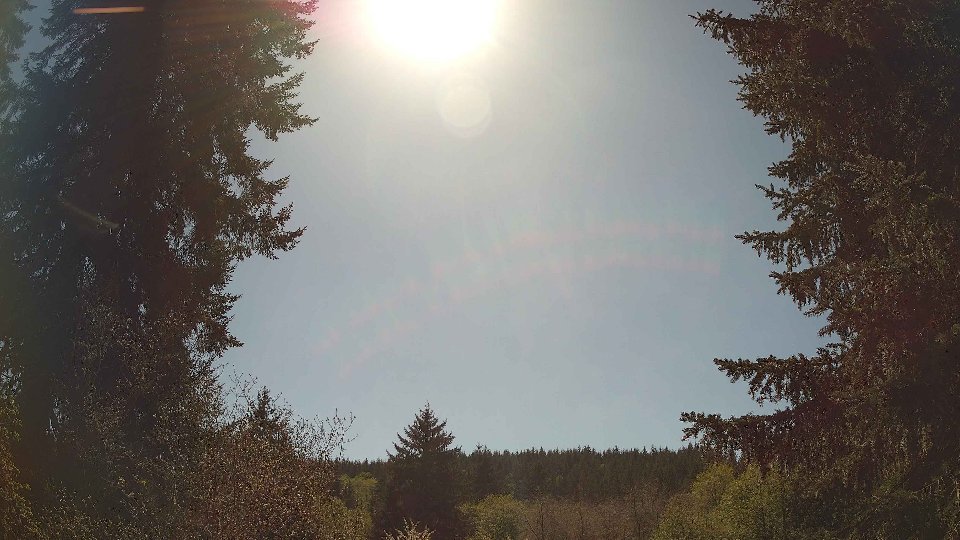 Pacific Northwest skyline timelapse frame from Apr 29th, 2026 at 2:45 PM
