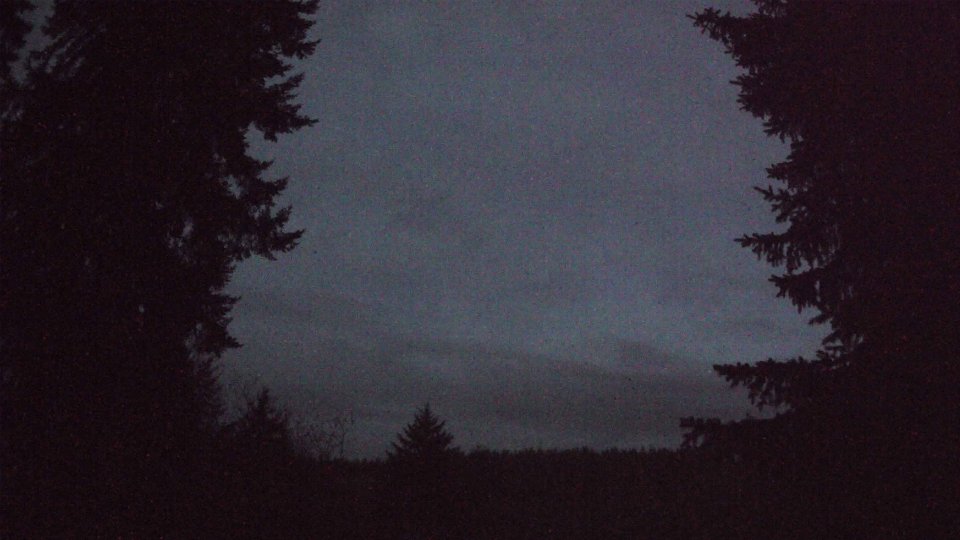 Pacific Northwest skyline timelapse frame from Apr 29th, 2026 at 5:20 AM