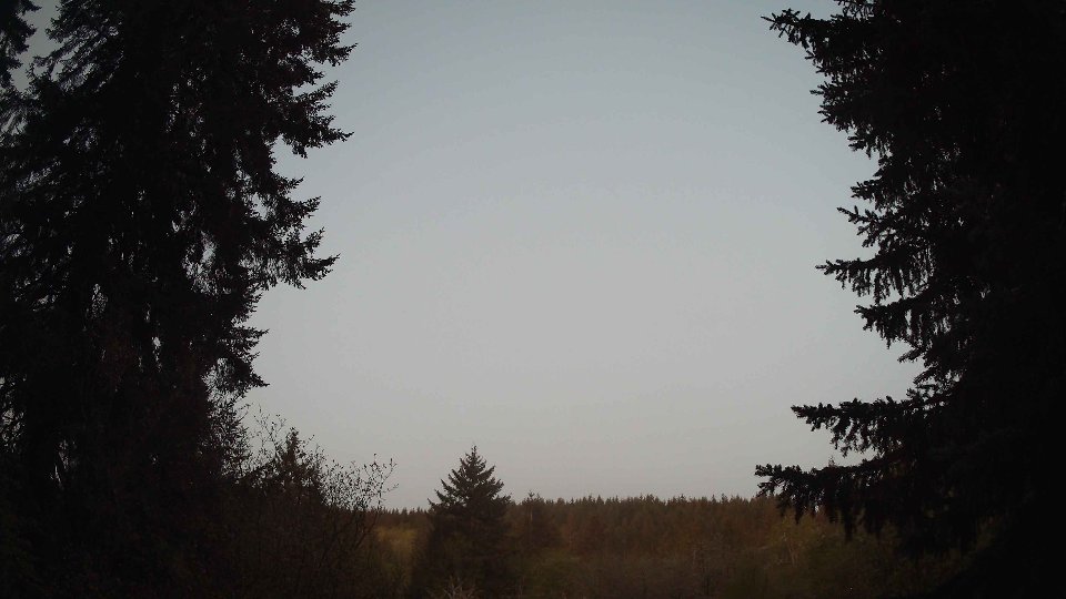 Pacific Northwest skyline timelapse frame from Apr 30th, 2026 at 5:45 AM