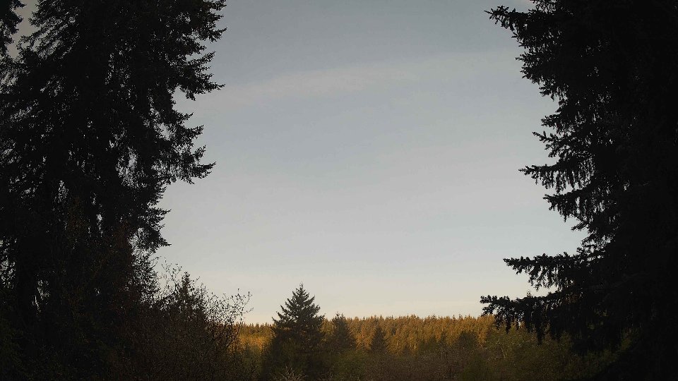 Pacific Northwest skyline timelapse frame from Apr 30th, 2026 at 6:30 AM