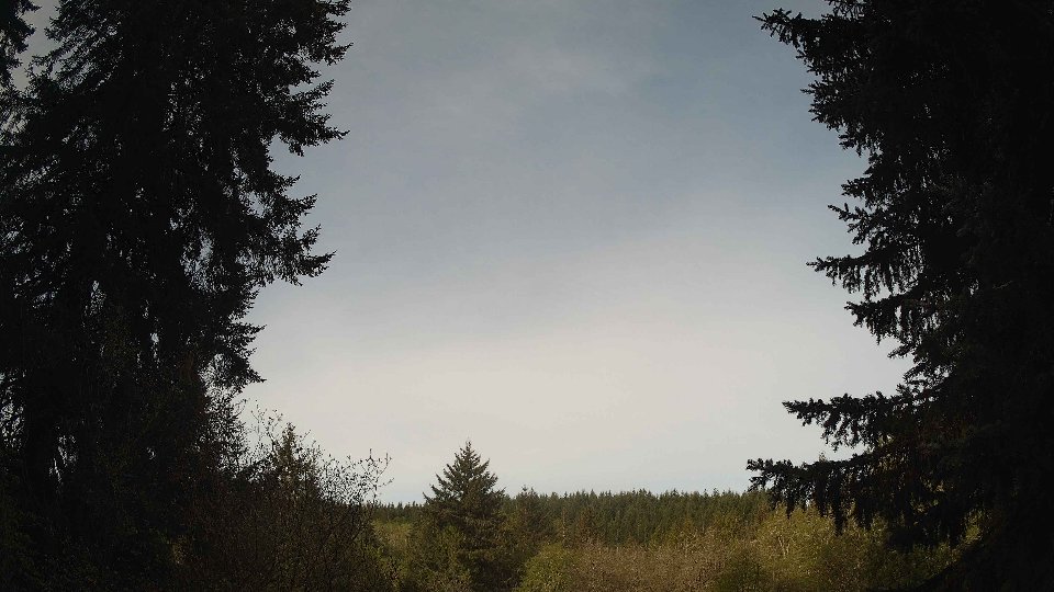Pacific Northwest skyline timelapse frame from Apr 30th, 2026 at 8:15 AM