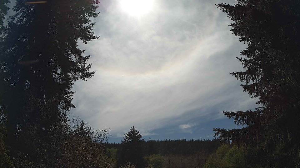 Pacific Northwest skyline timelapse frame from Apr 30th, 2026 at 2:45 PM