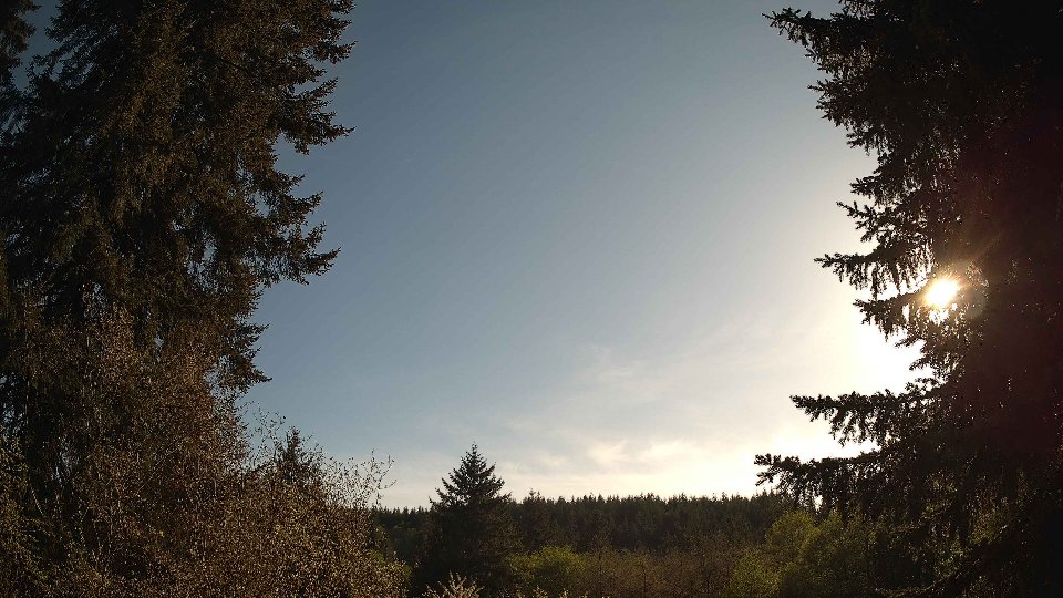 Pacific Northwest skyline timelapse frame from Apr 30th, 2026 at 5:45 PM