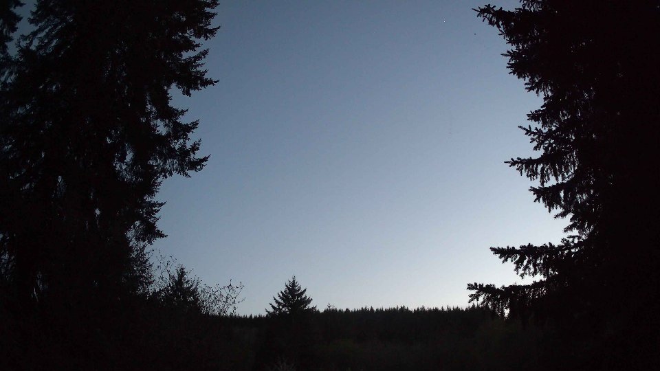 Pacific Northwest skyline timelapse frame from Apr 30th, 2026 at 8:45 PM