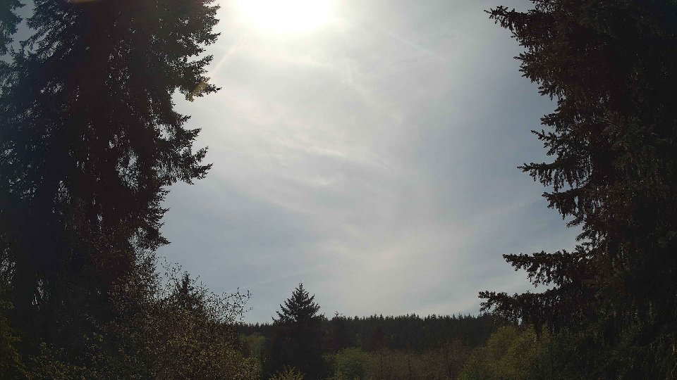 Pacific Northwest skyline timelapse frame from May 1st, 2026 at 2:30 PM