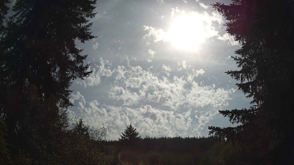 Pacific Northwest skyline timelapse frame from May 1st, 2026 at 4:00 PM
