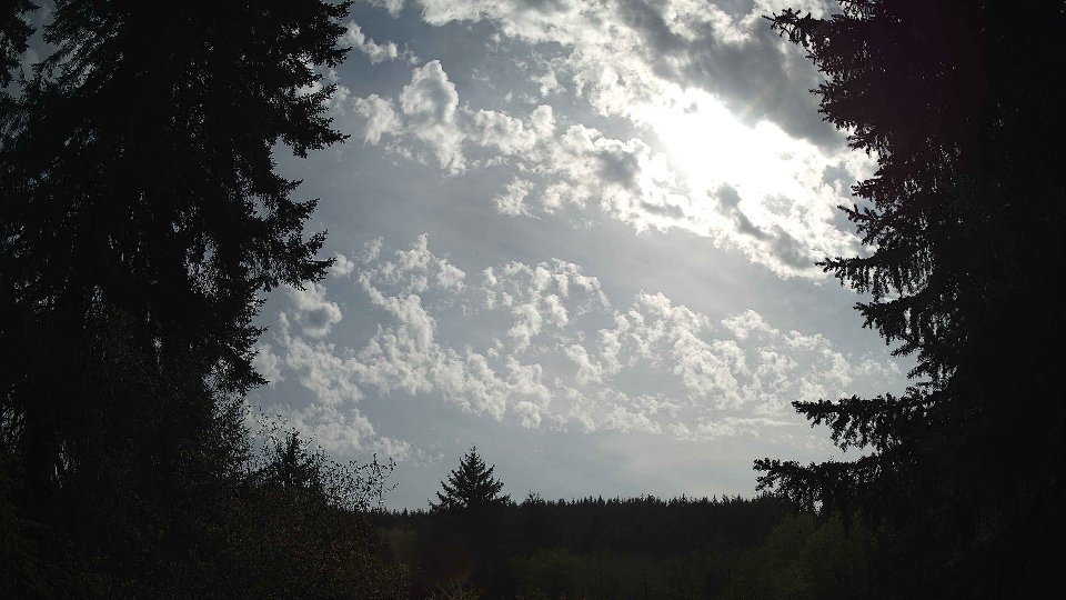 Pacific Northwest skyline timelapse frame from May 1st, 2026 at 4:15 PM