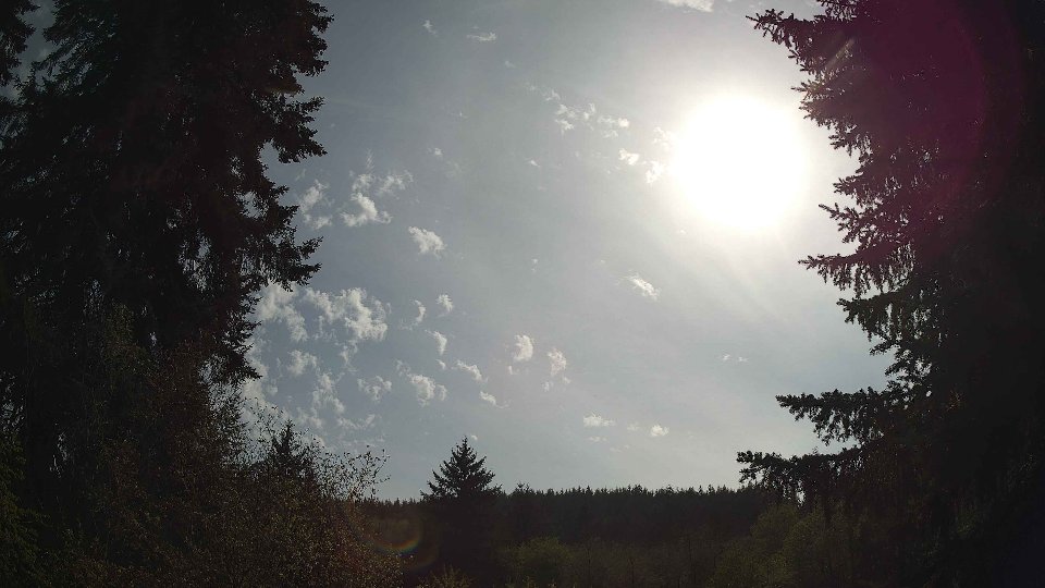Pacific Northwest skyline timelapse frame from May 1st, 2026 at 4:30 PM