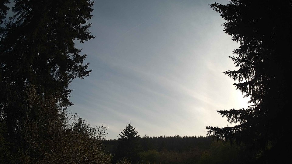 Pacific Northwest skyline timelapse frame from May 1st, 2026 at 6:15 PM