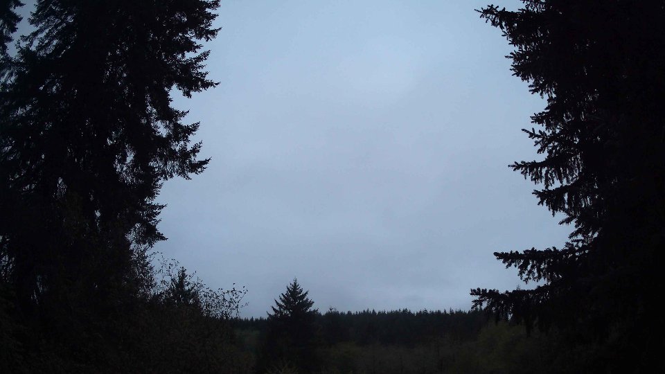 Pacific Northwest skyline timelapse frame from May 2nd, 2026 at 5:45 AM