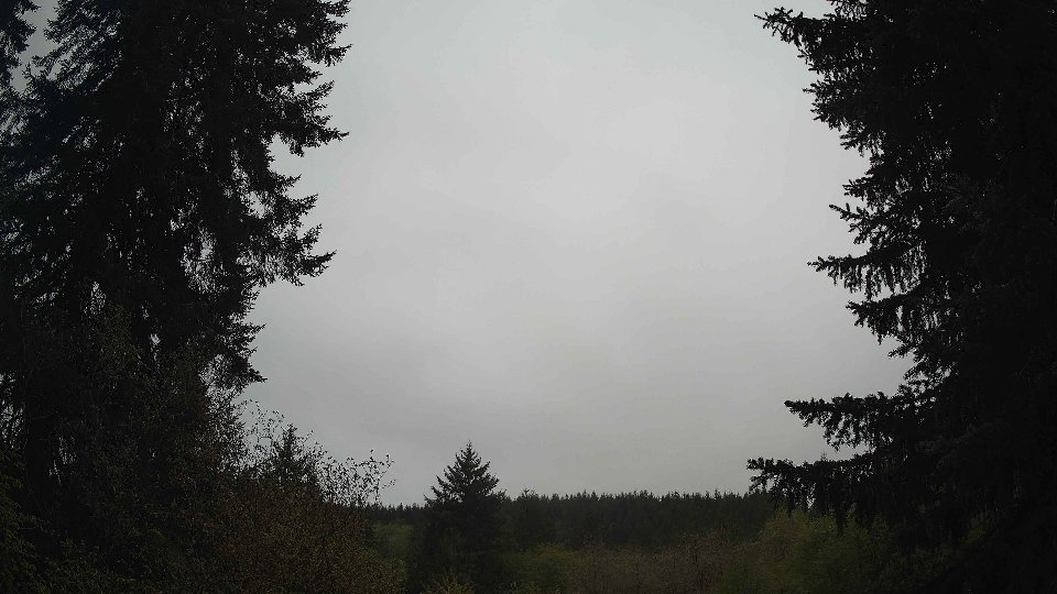 Pacific Northwest skyline timelapse frame from May 2nd, 2026 at 7:45 AM