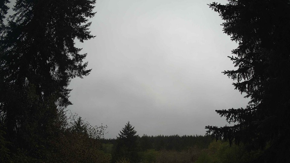 Pacific Northwest skyline timelapse frame from May 2nd, 2026 at 8:15 AM