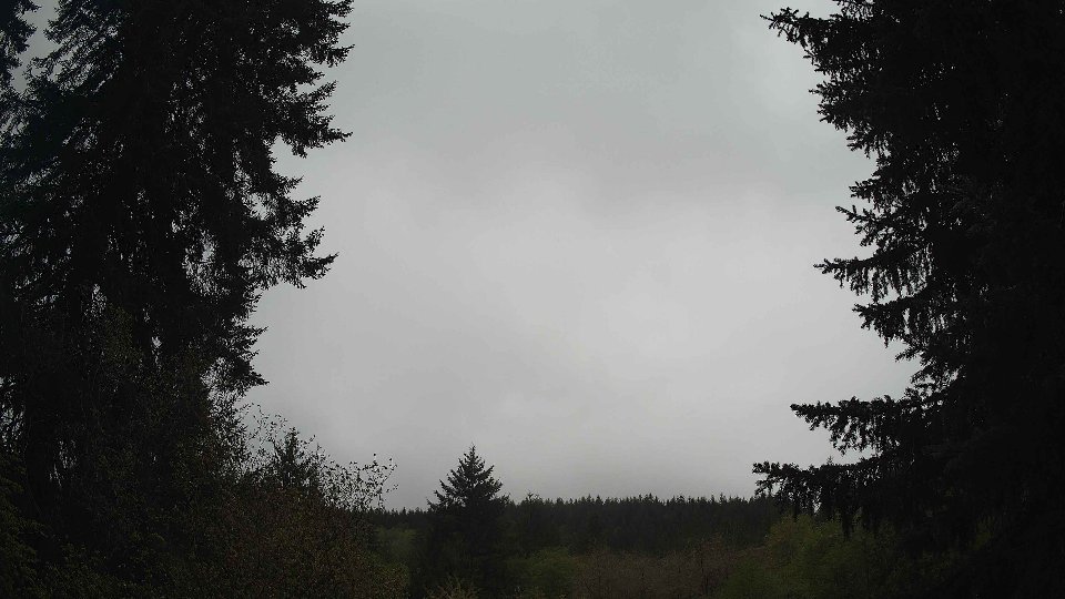 Pacific Northwest skyline timelapse frame from May 2nd, 2026 at 8:45 AM