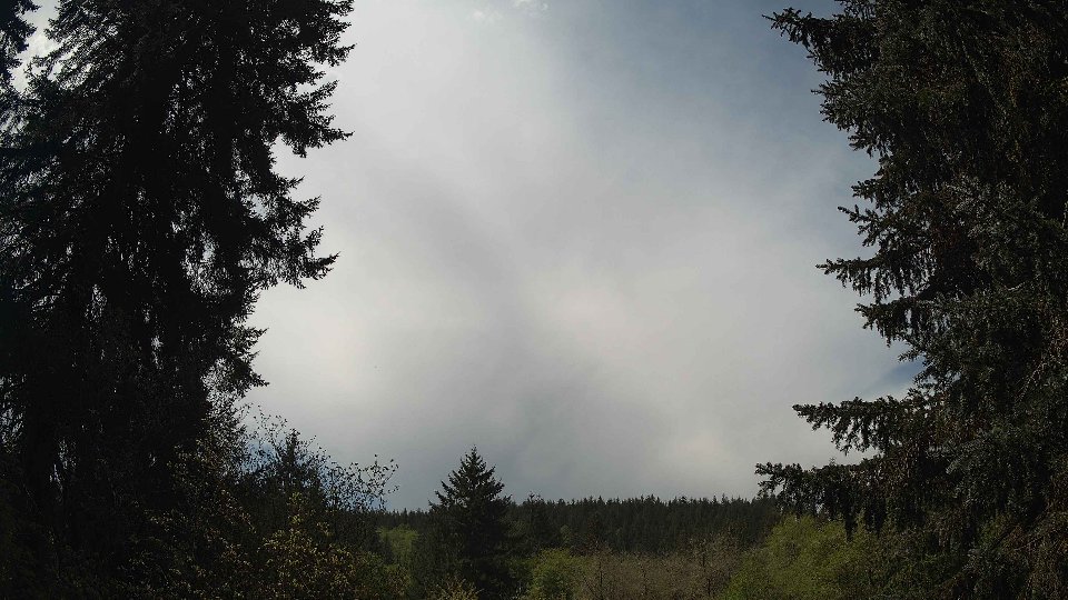 Pacific Northwest skyline timelapse frame from May 2nd, 2026 at 12:00 PM