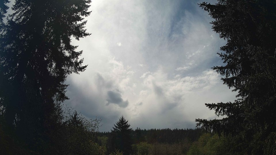 Pacific Northwest skyline timelapse frame from May 2nd, 2026 at 1:45 PM