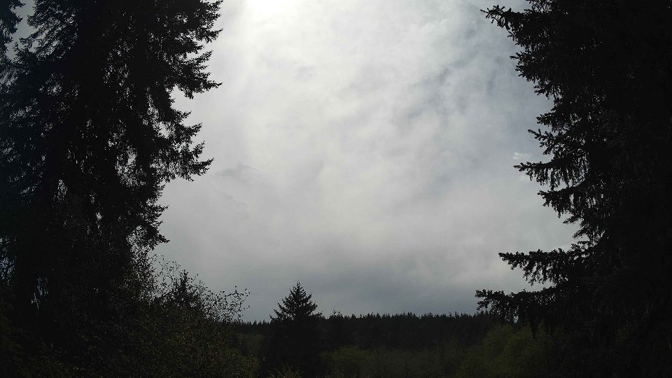 Pacific Northwest skyline timelapse frame from May 2nd, 2026 at 2:15 PM