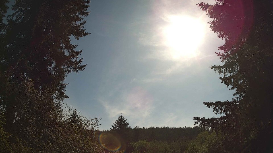 Pacific Northwest skyline timelapse frame from May 2nd, 2026 at 4:15 PM