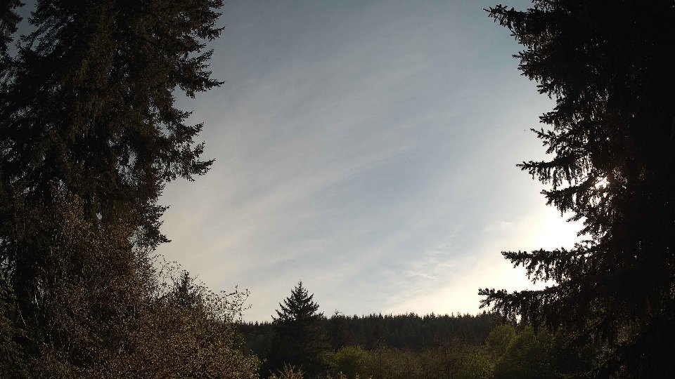 Pacific Northwest skyline timelapse frame from May 2nd, 2026 at 5:45 PM