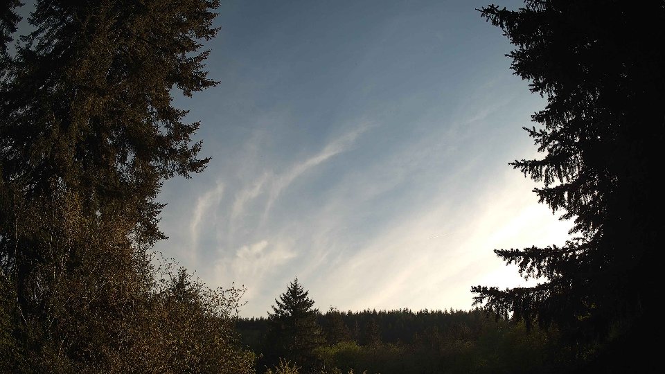 Pacific Northwest skyline timelapse frame from May 2nd, 2026 at 6:45 PM