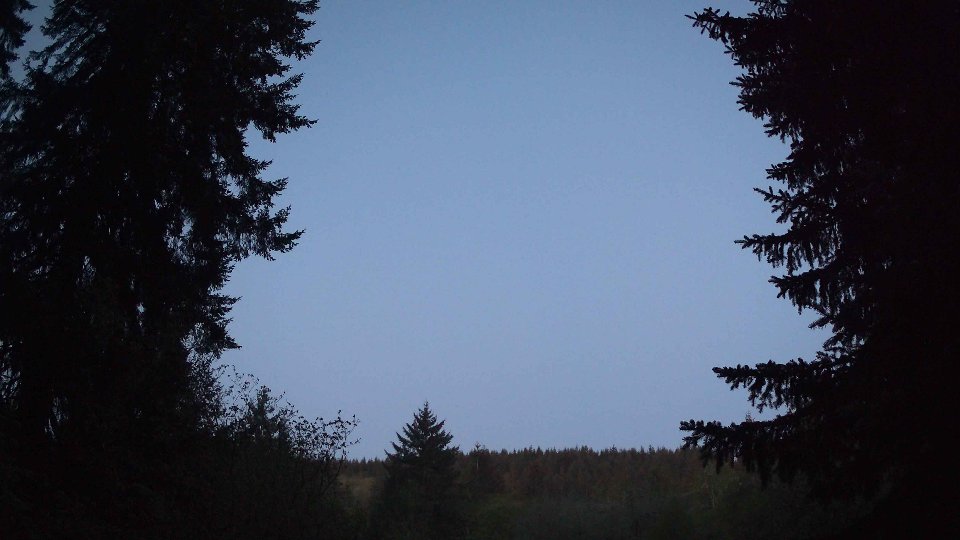 Pacific Northwest skyline timelapse frame from May 3rd, 2026 at 5:30 AM