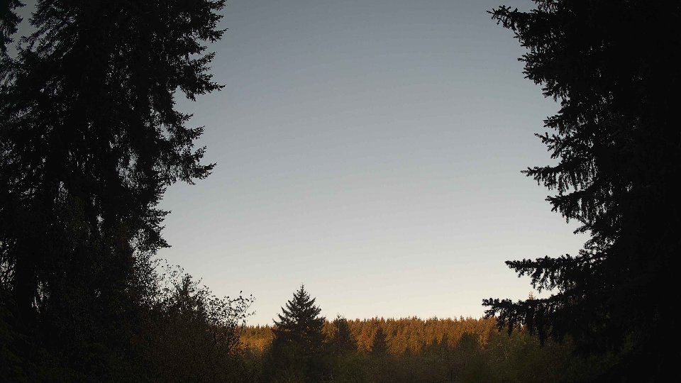 Pacific Northwest skyline timelapse frame from May 3rd, 2026 at 6:30 AM