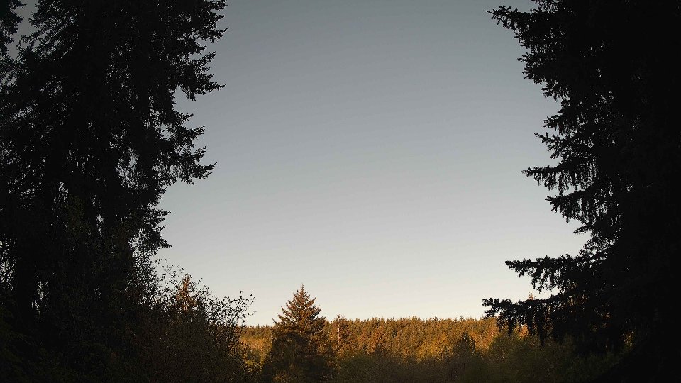 Pacific Northwest skyline timelapse frame from May 3rd, 2026 at 7:00 AM