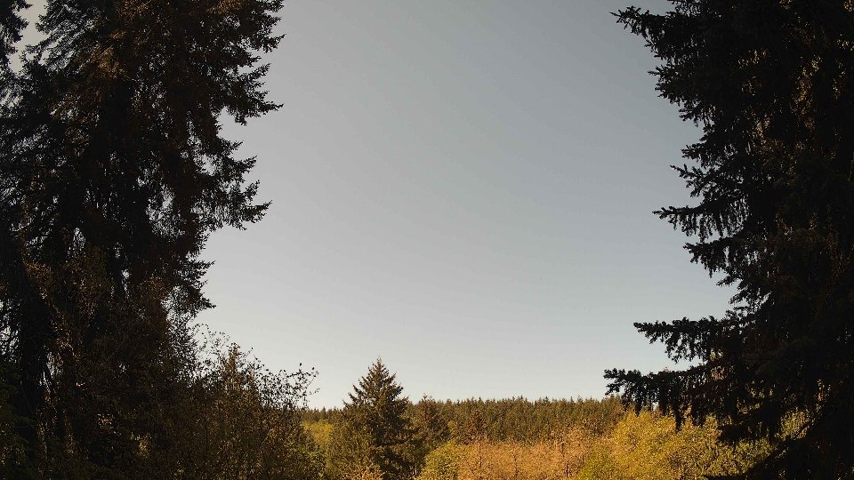 Pacific Northwest skyline timelapse frame from May 3rd, 2026 at 10:45 AM