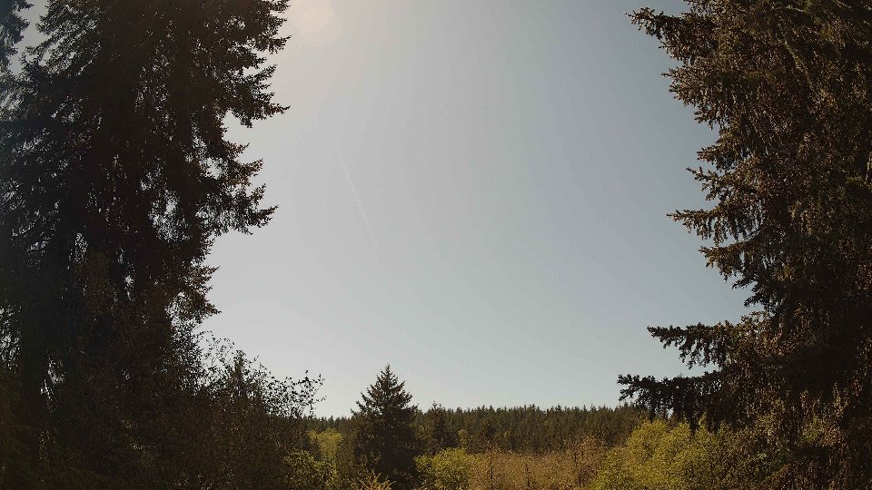Pacific Northwest skyline timelapse frame from May 3rd, 2026 at 1:15 PM