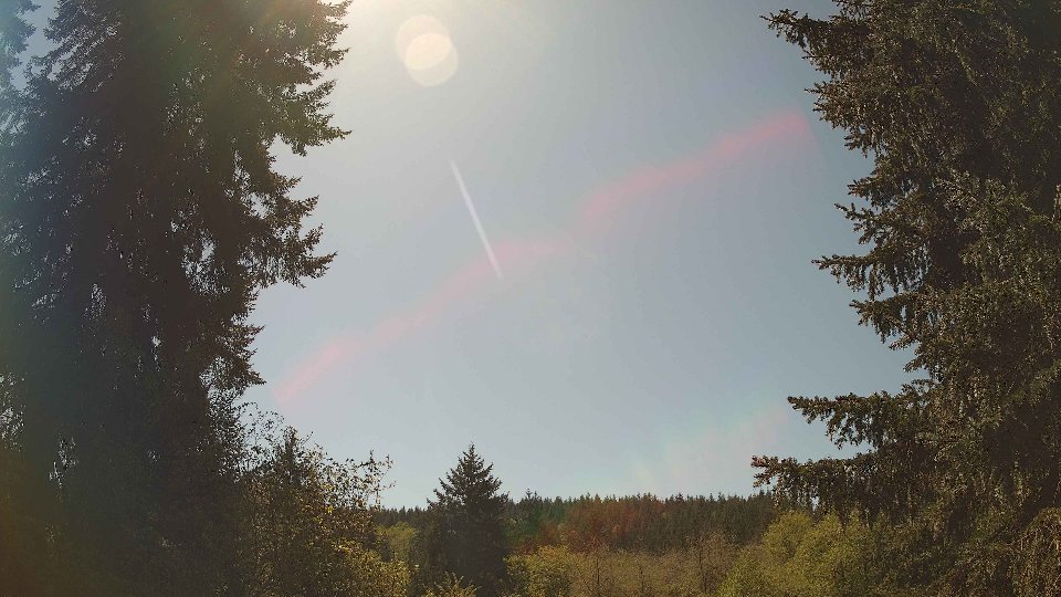 Pacific Northwest skyline timelapse frame from May 3rd, 2026 at 1:45 PM