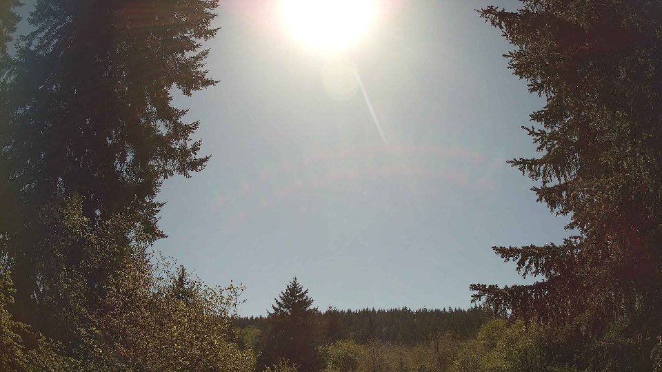 Pacific Northwest skyline timelapse frame from May 3rd, 2026 at 3:00 PM