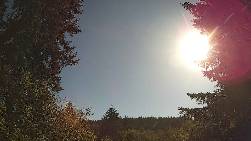 Pacific Northwest skyline timelapse frame from May 3rd, 2026 at 5:00 PM