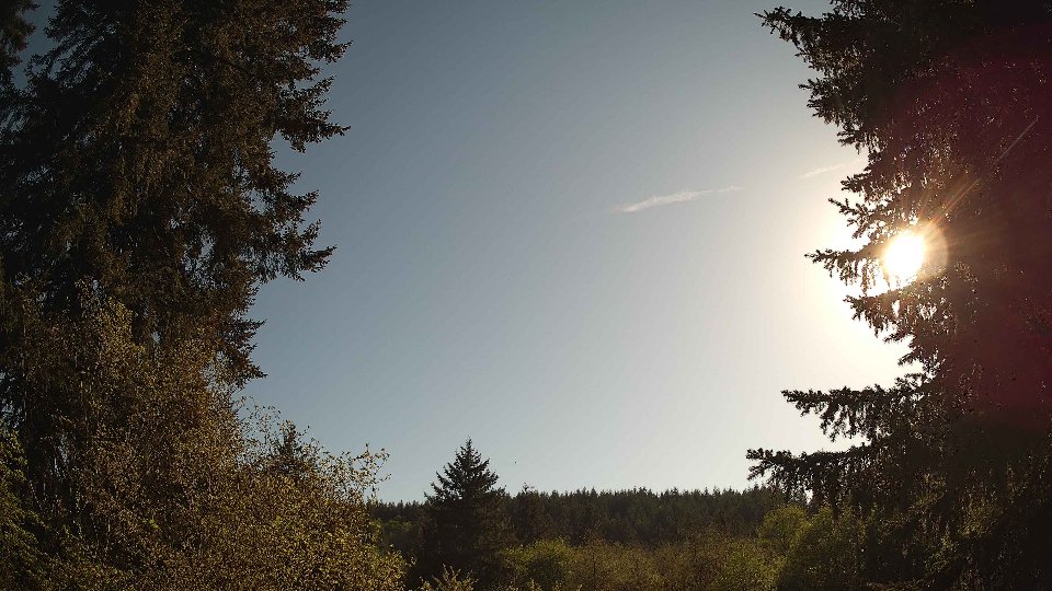 Pacific Northwest skyline timelapse frame from May 3rd, 2026 at 5:30 PM
