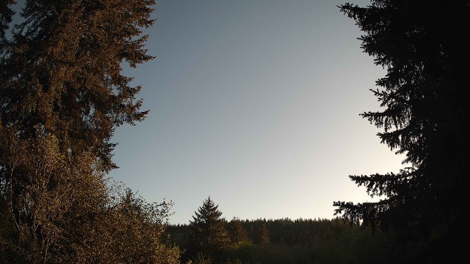 Pacific Northwest skyline timelapse frame from May 3rd, 2026 at 7:00 PM