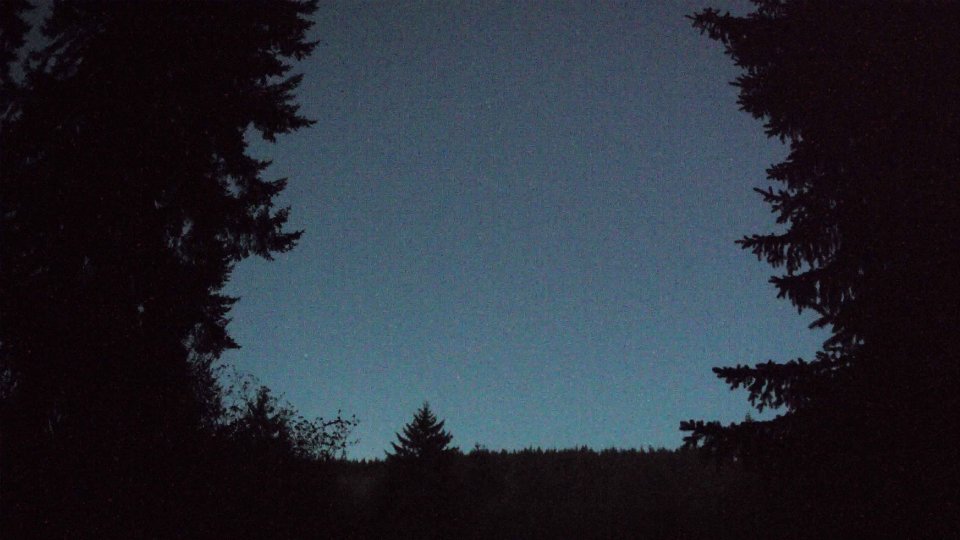 Pacific Northwest skyline timelapse frame from May 3rd, 2026 at 5:15 AM