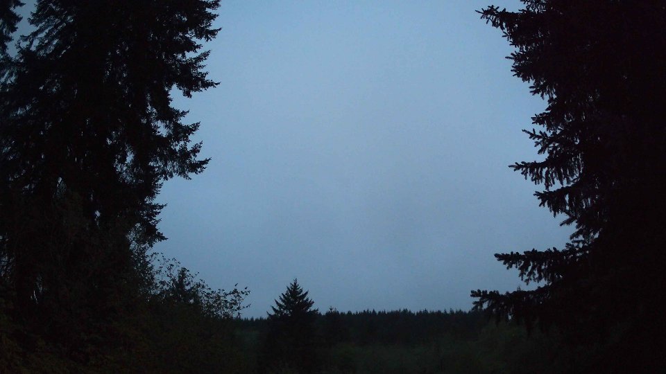 Pacific Northwest skyline timelapse frame from May 4th, 2026 at 5:30 AM